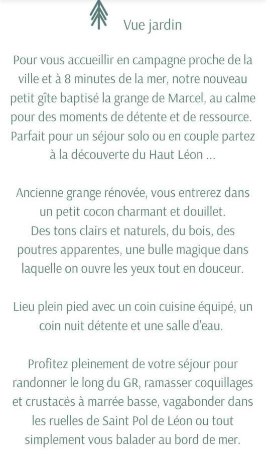 Saint-Pol-de-Léon La Grange De Marcel 빌라 외부 사진
